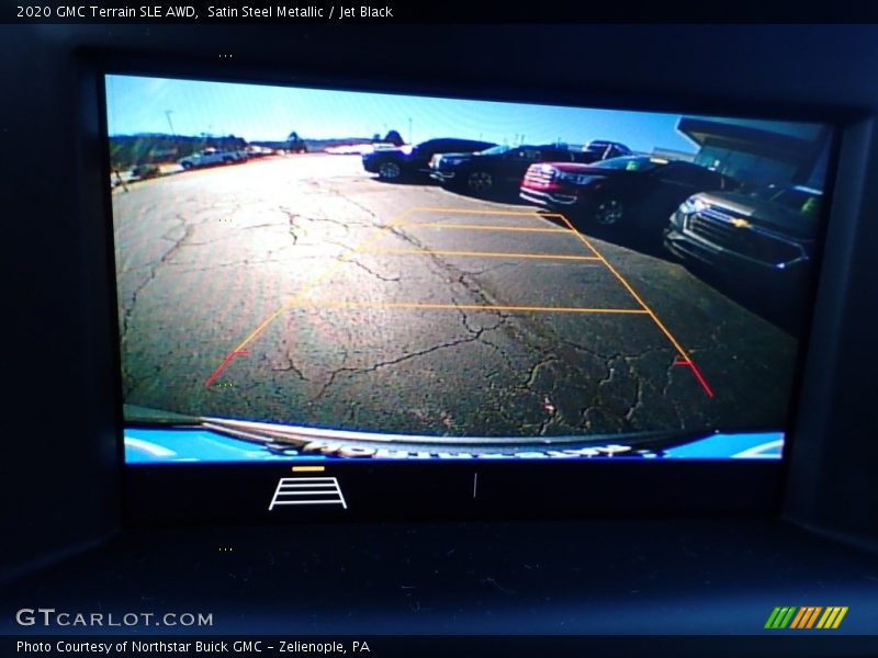 Satin Steel Metallic / Jet Black 2020 GMC Terrain SLE AWD