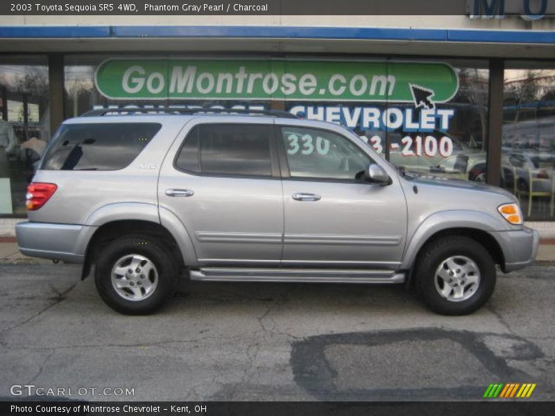 Phantom Gray Pearl / Charcoal 2003 Toyota Sequoia SR5 4WD