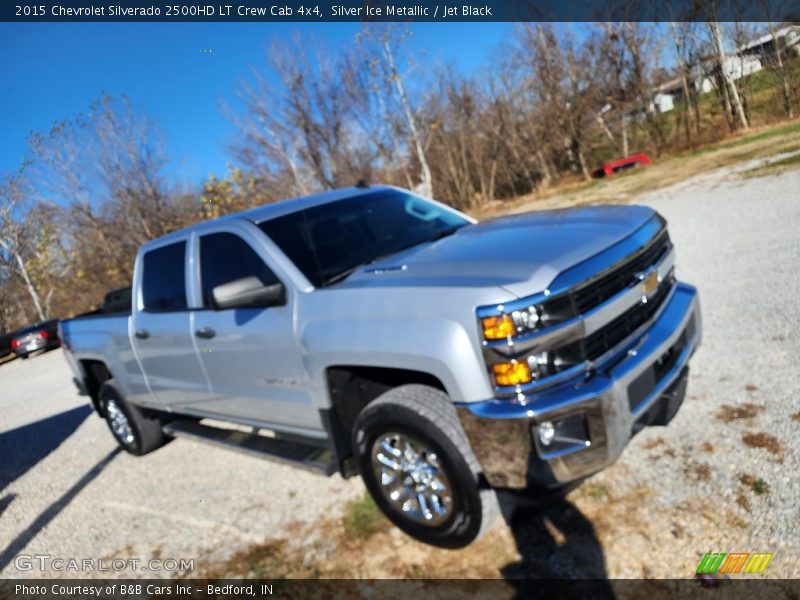 Silver Ice Metallic / Jet Black 2015 Chevrolet Silverado 2500HD LT Crew Cab 4x4