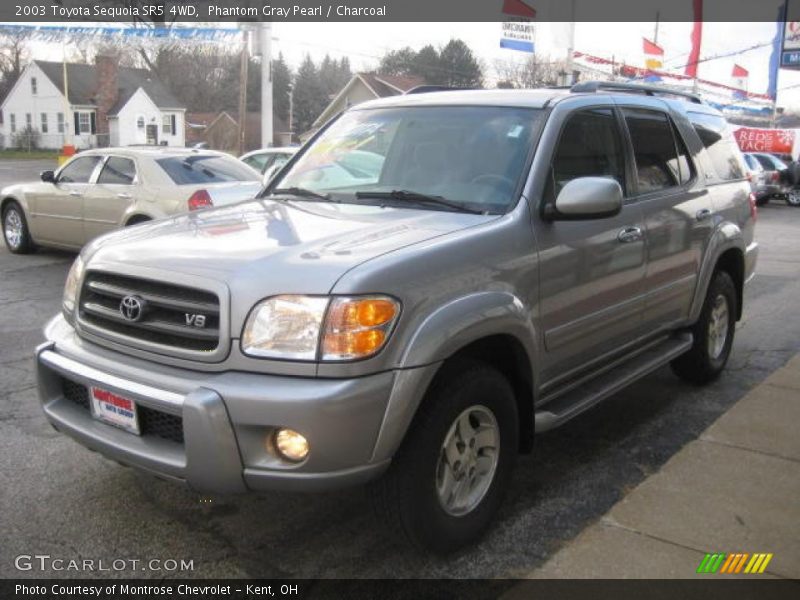Phantom Gray Pearl / Charcoal 2003 Toyota Sequoia SR5 4WD