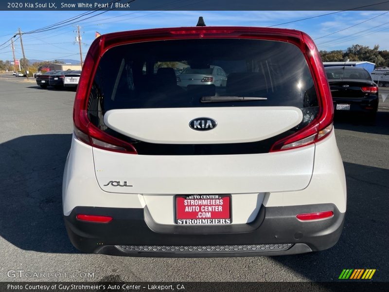Snow White Pearl / Black 2020 Kia Soul LX