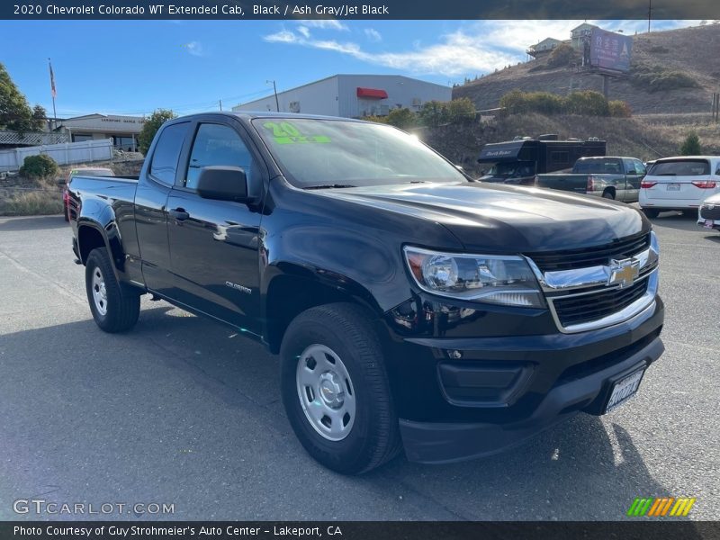 Black / Ash Gray/Jet Black 2020 Chevrolet Colorado WT Extended Cab