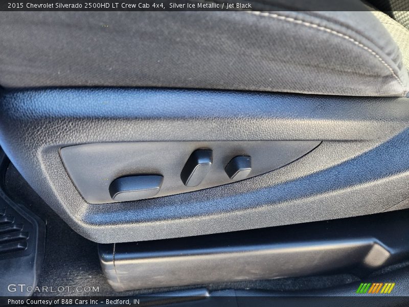 Silver Ice Metallic / Jet Black 2015 Chevrolet Silverado 2500HD LT Crew Cab 4x4