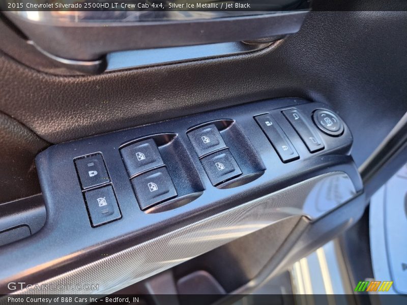 Silver Ice Metallic / Jet Black 2015 Chevrolet Silverado 2500HD LT Crew Cab 4x4