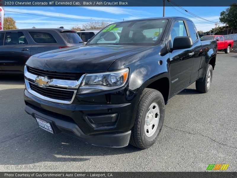 Black / Ash Gray/Jet Black 2020 Chevrolet Colorado WT Extended Cab