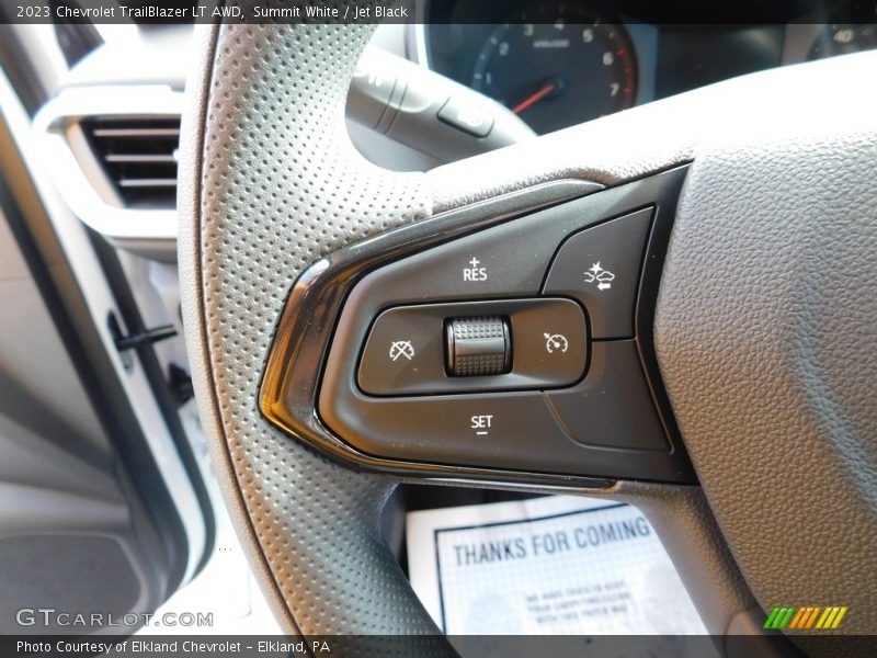 Summit White / Jet Black 2023 Chevrolet TrailBlazer LT AWD