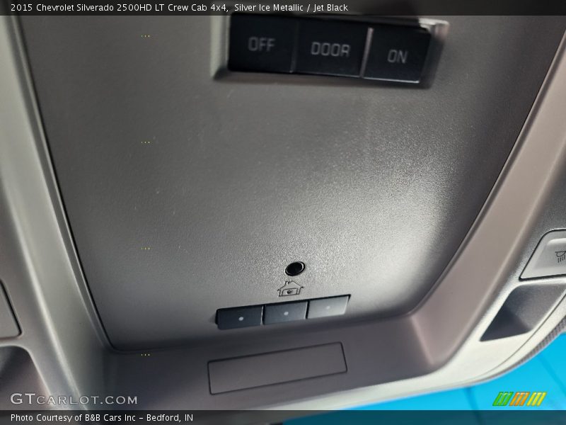 Silver Ice Metallic / Jet Black 2015 Chevrolet Silverado 2500HD LT Crew Cab 4x4