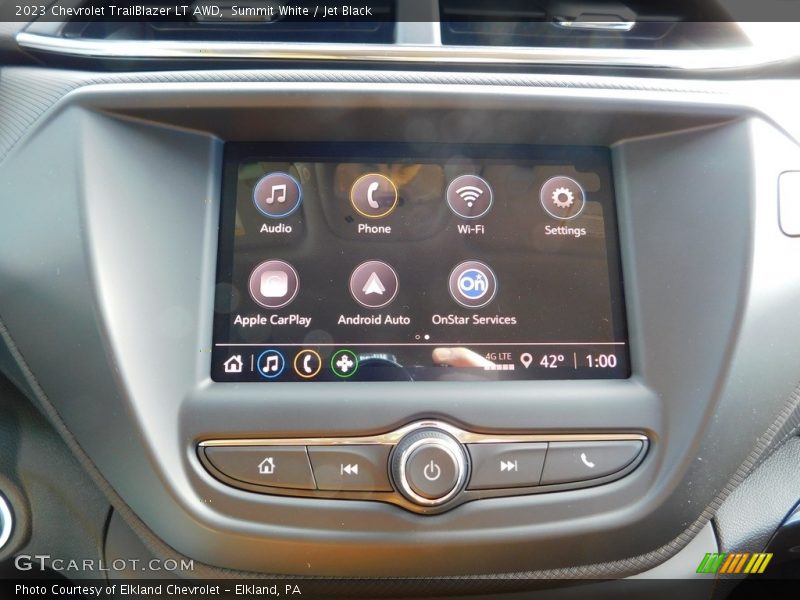 Summit White / Jet Black 2023 Chevrolet TrailBlazer LT AWD