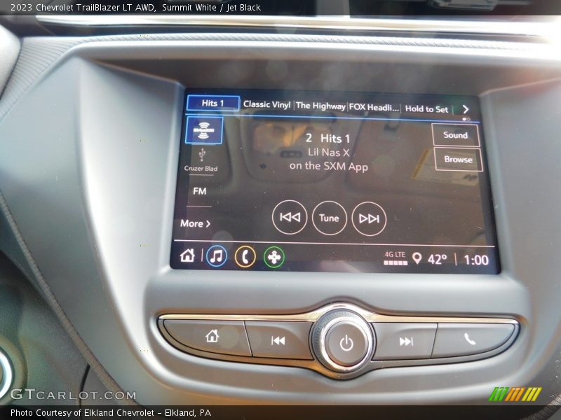 Summit White / Jet Black 2023 Chevrolet TrailBlazer LT AWD