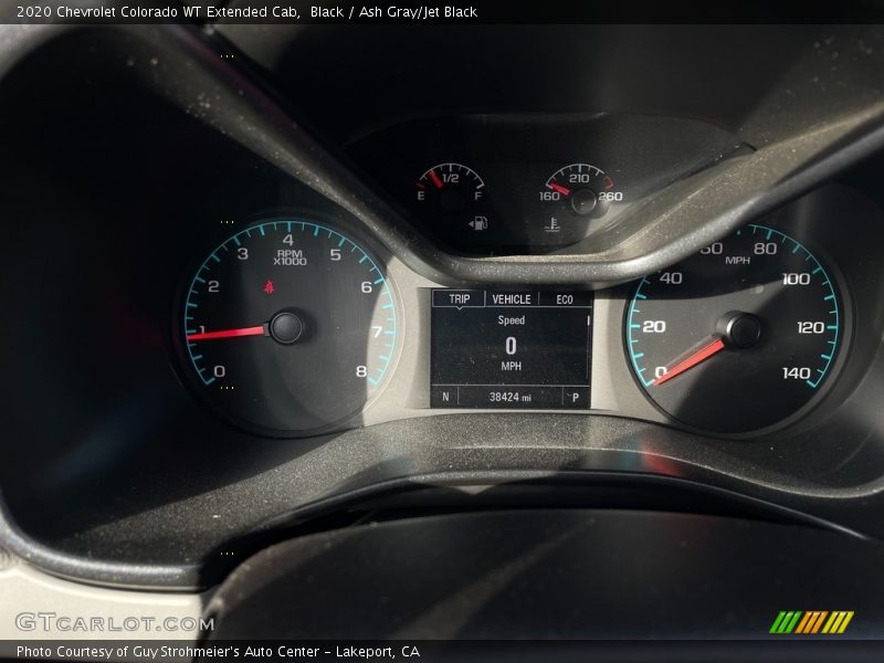 Black / Ash Gray/Jet Black 2020 Chevrolet Colorado WT Extended Cab