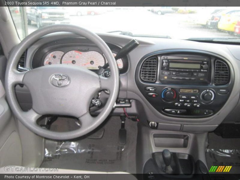 Phantom Gray Pearl / Charcoal 2003 Toyota Sequoia SR5 4WD