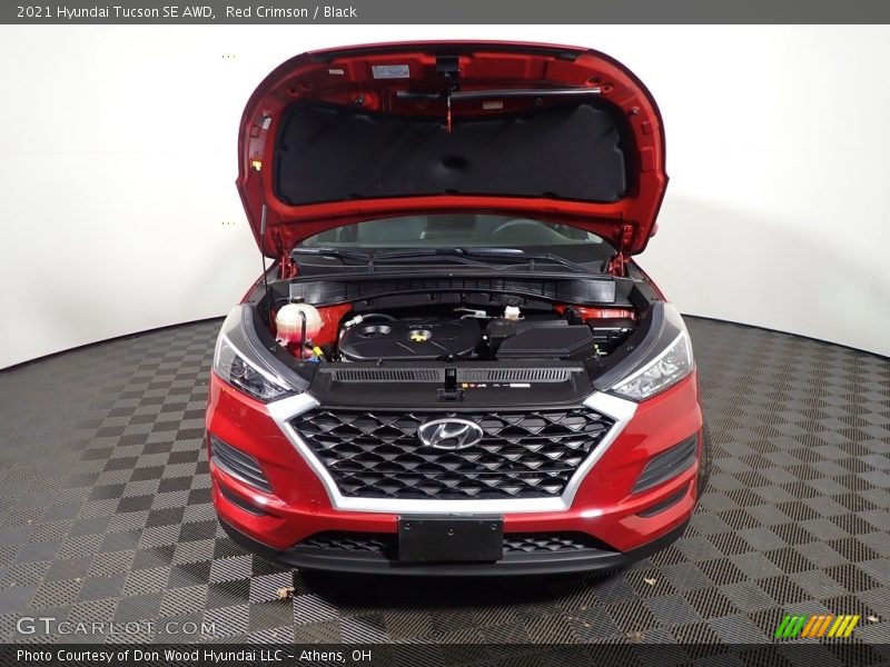 Red Crimson / Black 2021 Hyundai Tucson SE AWD