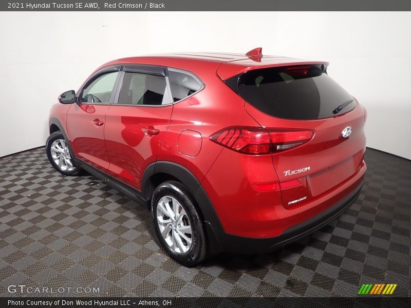 Red Crimson / Black 2021 Hyundai Tucson SE AWD