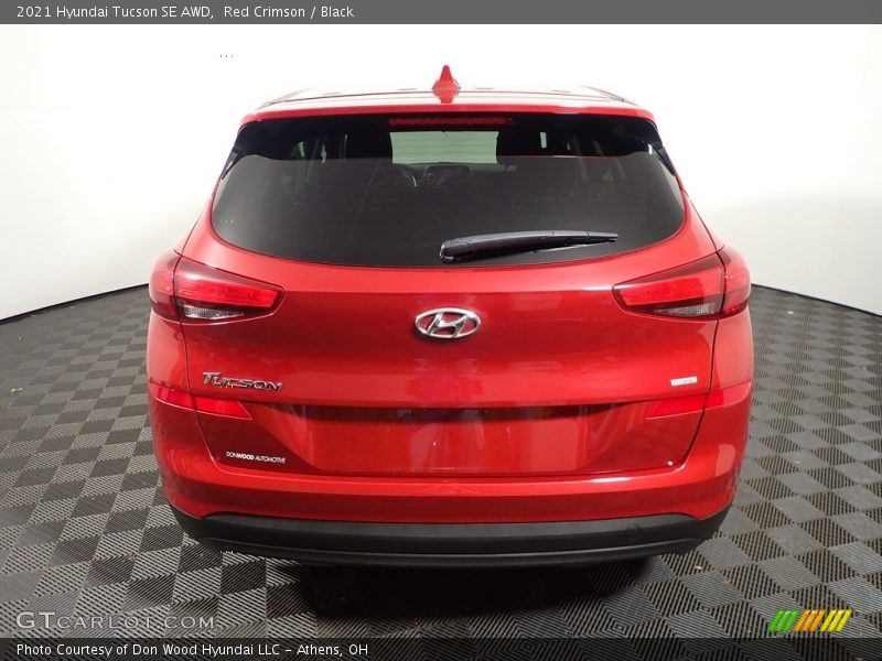 Red Crimson / Black 2021 Hyundai Tucson SE AWD