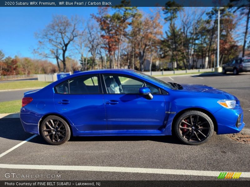 WR Blue Pearl / Carbon Black 2020 Subaru WRX Premium