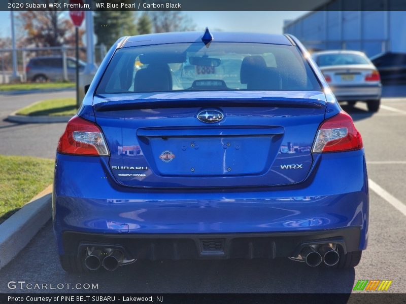 WR Blue Pearl / Carbon Black 2020 Subaru WRX Premium