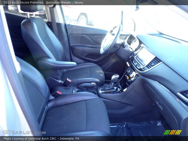 Quicksilver Metallic / Ebony 2019 Buick Encore Preferred