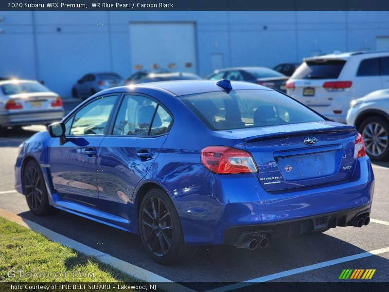 WR Blue Pearl / Carbon Black 2020 Subaru WRX Premium