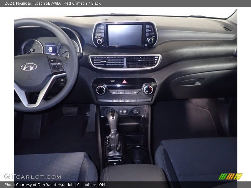 Red Crimson / Black 2021 Hyundai Tucson SE AWD