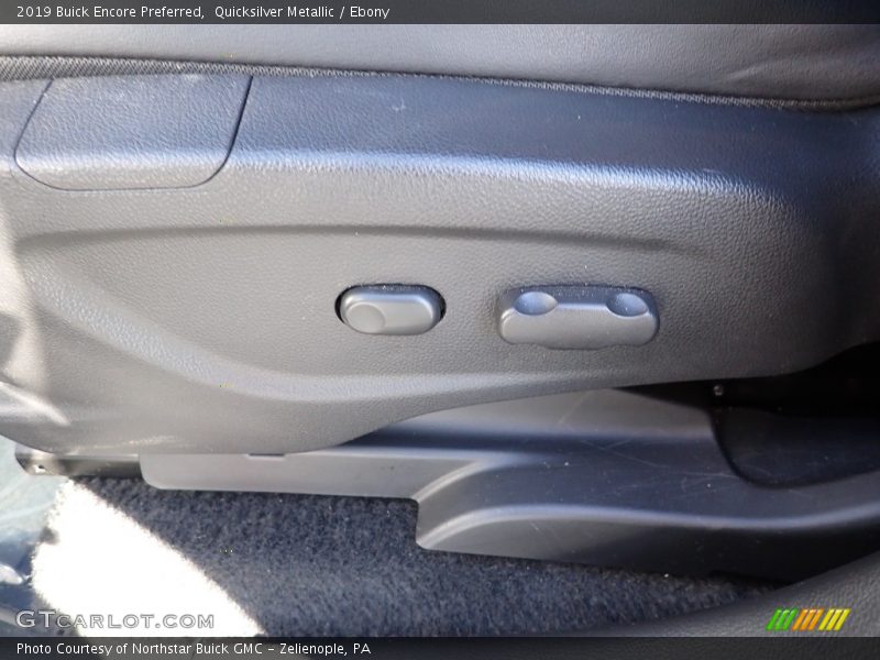 Quicksilver Metallic / Ebony 2019 Buick Encore Preferred