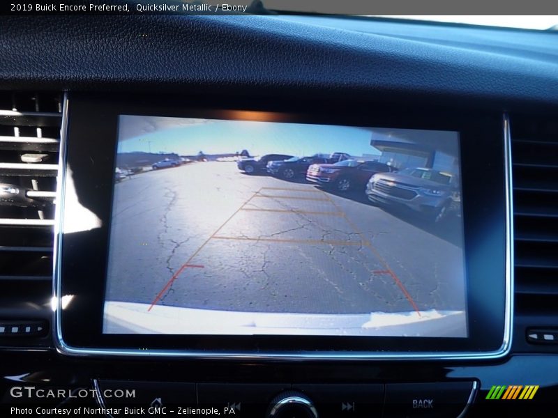 Quicksilver Metallic / Ebony 2019 Buick Encore Preferred