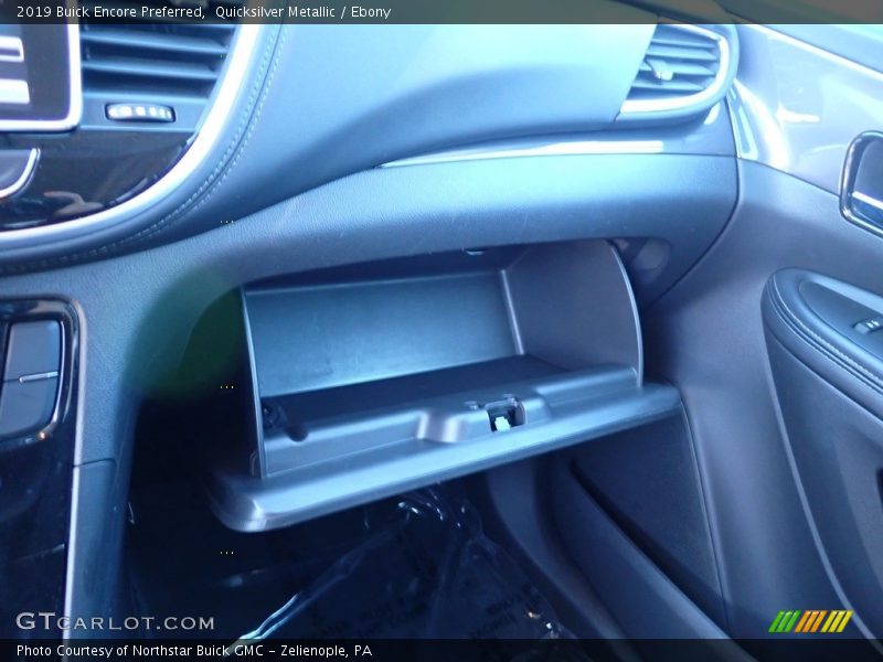 Quicksilver Metallic / Ebony 2019 Buick Encore Preferred