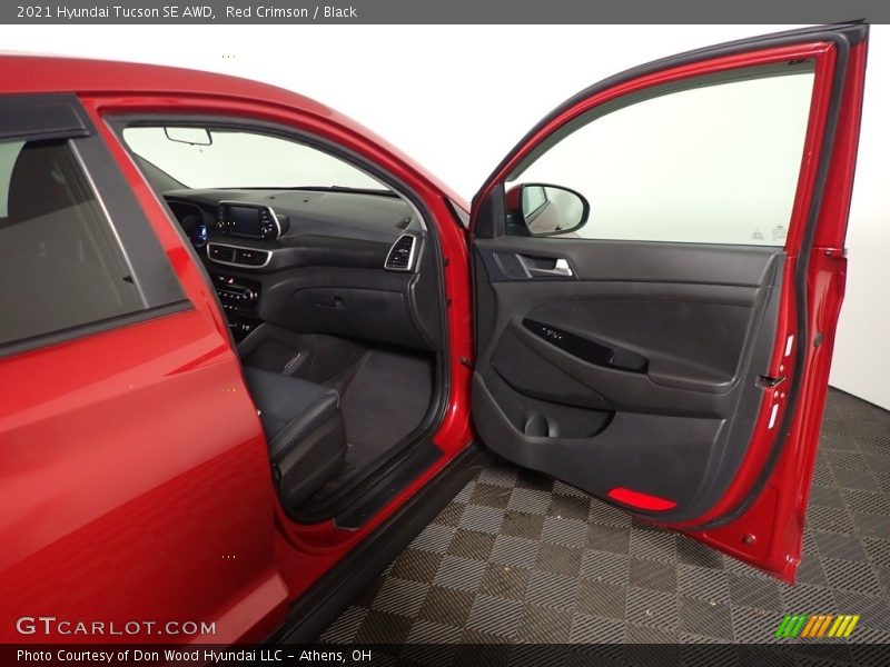 Red Crimson / Black 2021 Hyundai Tucson SE AWD