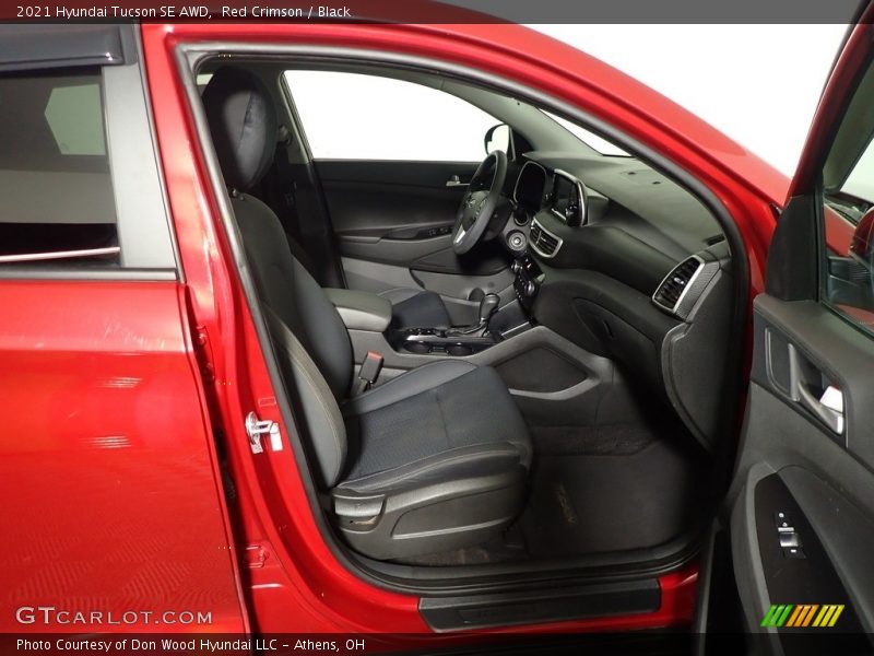 Red Crimson / Black 2021 Hyundai Tucson SE AWD