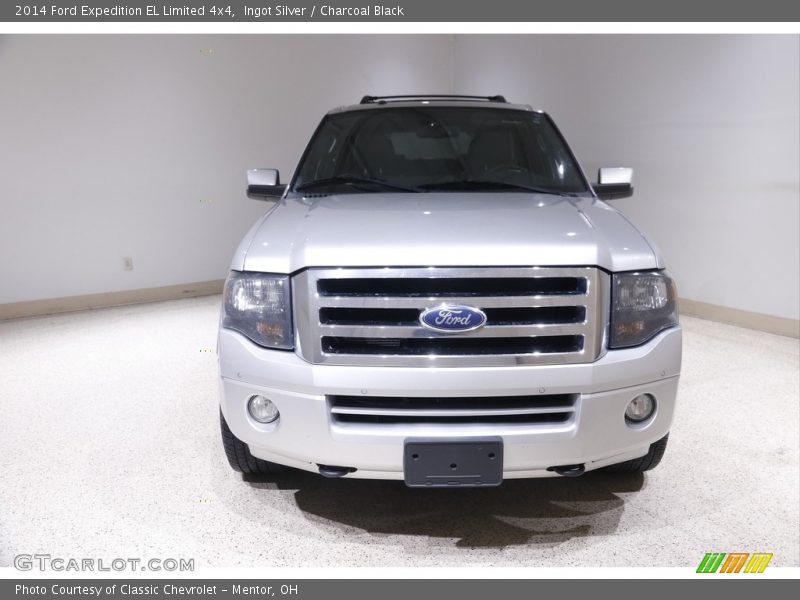 Ingot Silver / Charcoal Black 2014 Ford Expedition EL Limited 4x4