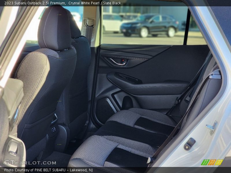 Crystal White Pearl / Slate Black 2023 Subaru Outback 2.5i Premium