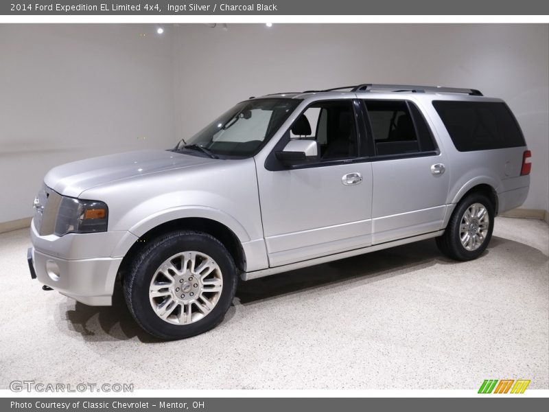 Ingot Silver / Charcoal Black 2014 Ford Expedition EL Limited 4x4