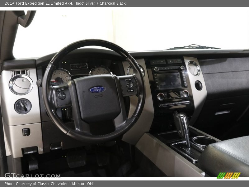 Ingot Silver / Charcoal Black 2014 Ford Expedition EL Limited 4x4