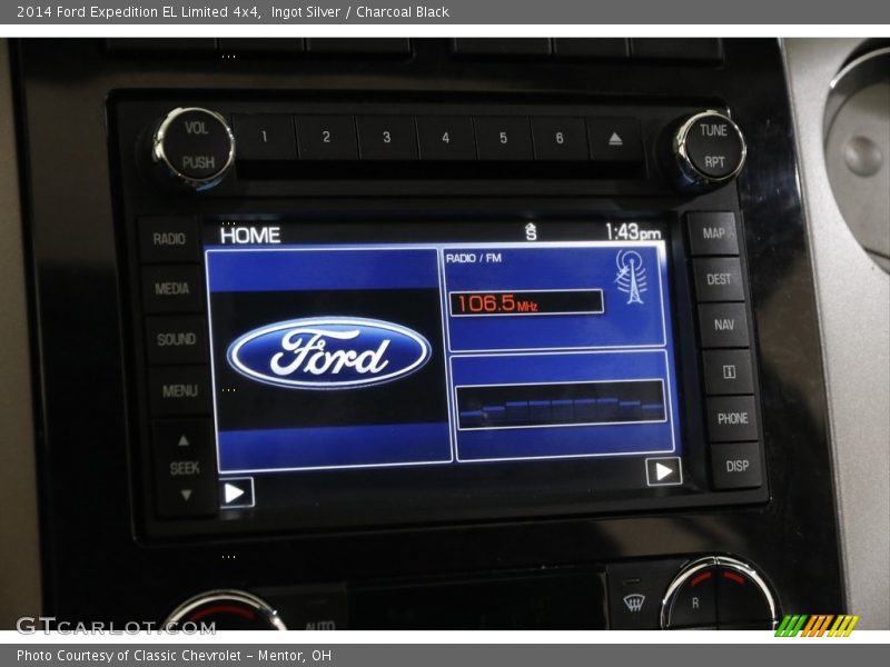 Ingot Silver / Charcoal Black 2014 Ford Expedition EL Limited 4x4