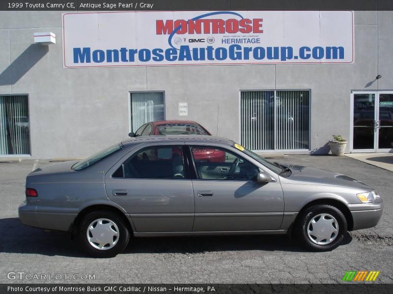 Antique Sage Pearl / Gray 1999 Toyota Camry CE