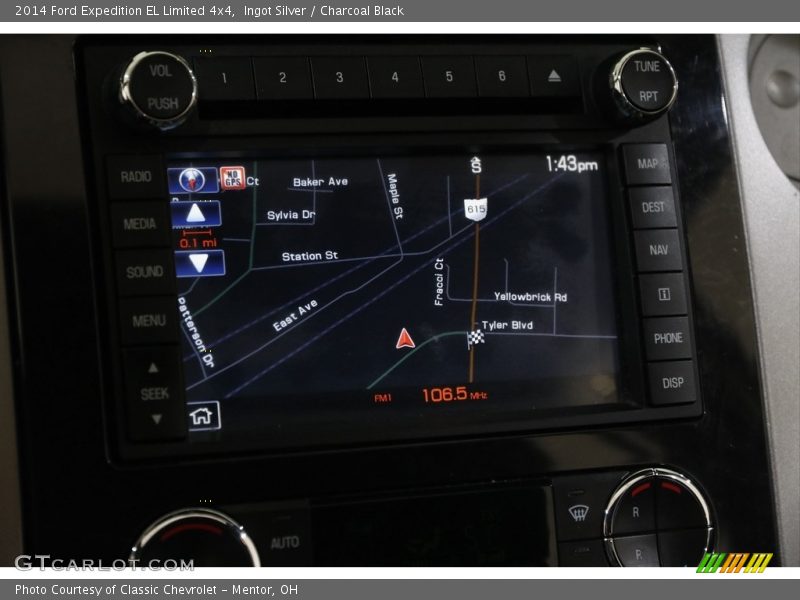 Ingot Silver / Charcoal Black 2014 Ford Expedition EL Limited 4x4