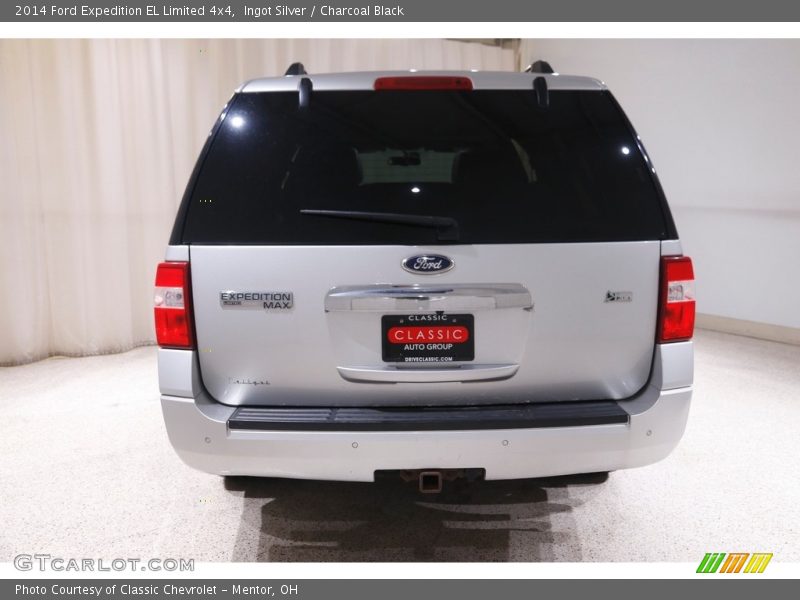 Ingot Silver / Charcoal Black 2014 Ford Expedition EL Limited 4x4