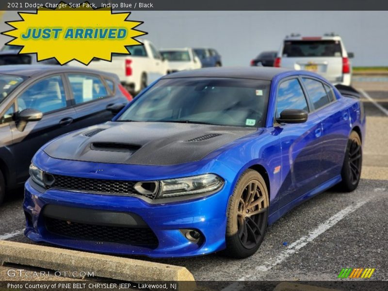Indigo Blue / Black 2021 Dodge Charger Scat Pack