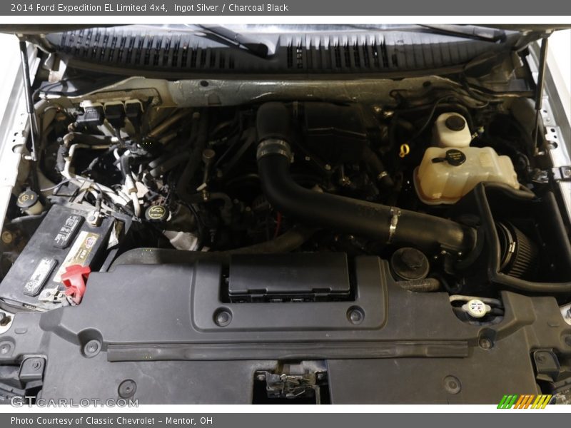 Ingot Silver / Charcoal Black 2014 Ford Expedition EL Limited 4x4