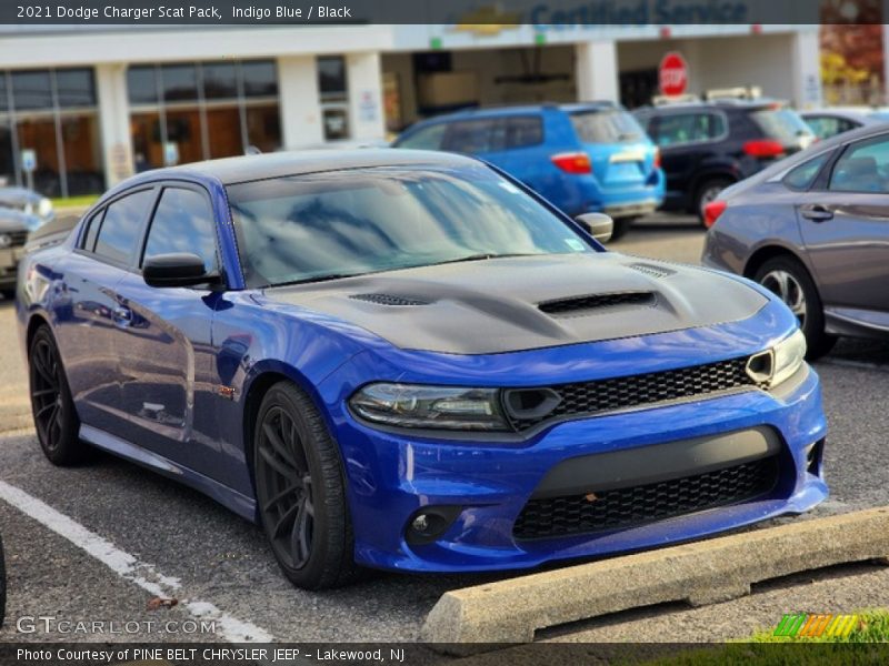 Indigo Blue / Black 2021 Dodge Charger Scat Pack