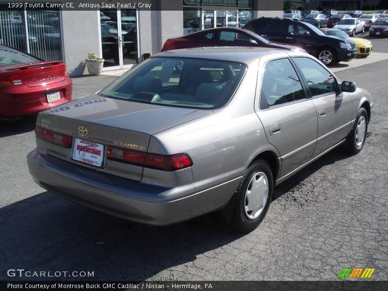 Antique Sage Pearl / Gray 1999 Toyota Camry CE