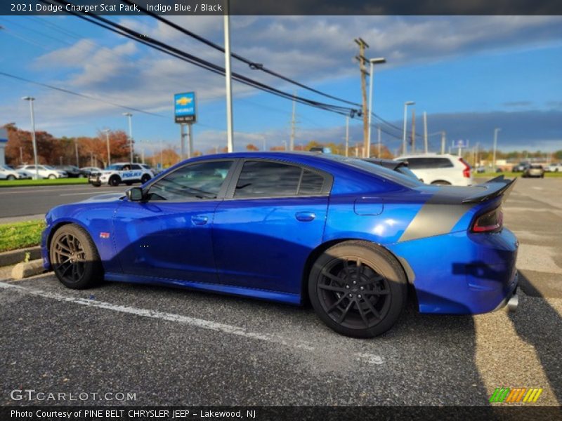 Indigo Blue / Black 2021 Dodge Charger Scat Pack