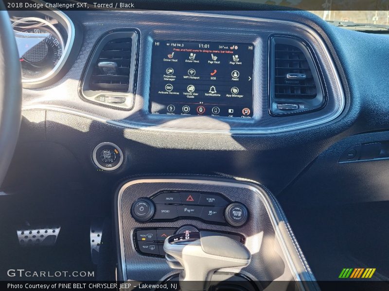 Torred / Black 2018 Dodge Challenger SXT