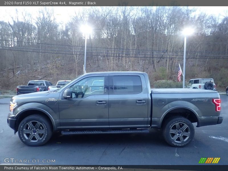 Magnetic / Black 2020 Ford F150 XLT SuperCrew 4x4