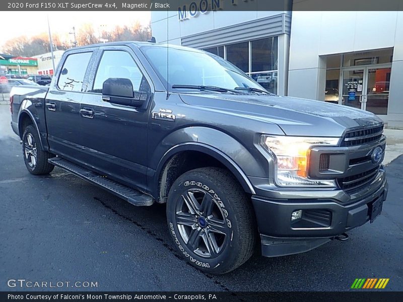 Magnetic / Black 2020 Ford F150 XLT SuperCrew 4x4