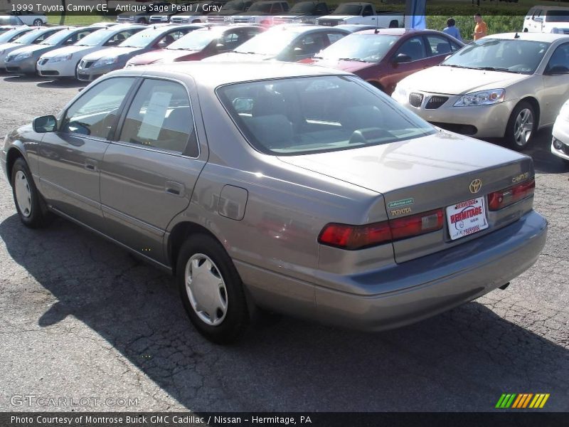 Antique Sage Pearl / Gray 1999 Toyota Camry CE