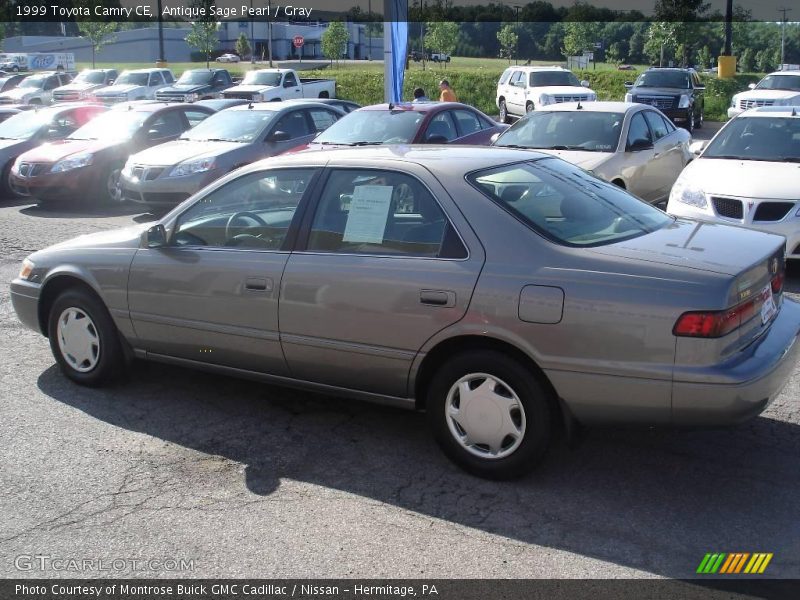 Antique Sage Pearl / Gray 1999 Toyota Camry CE