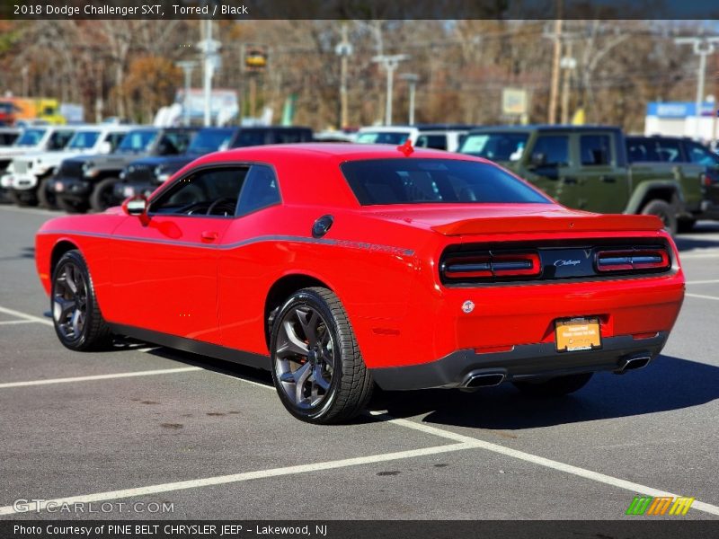 Torred / Black 2018 Dodge Challenger SXT