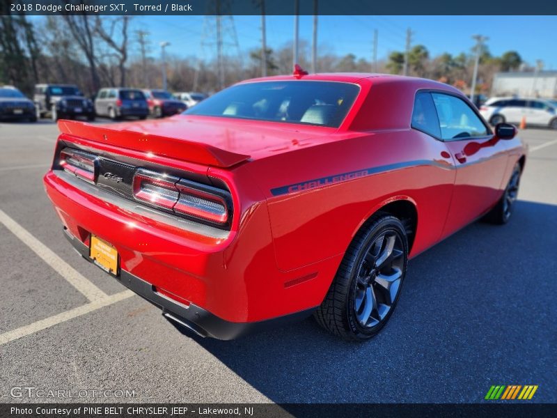 Torred / Black 2018 Dodge Challenger SXT