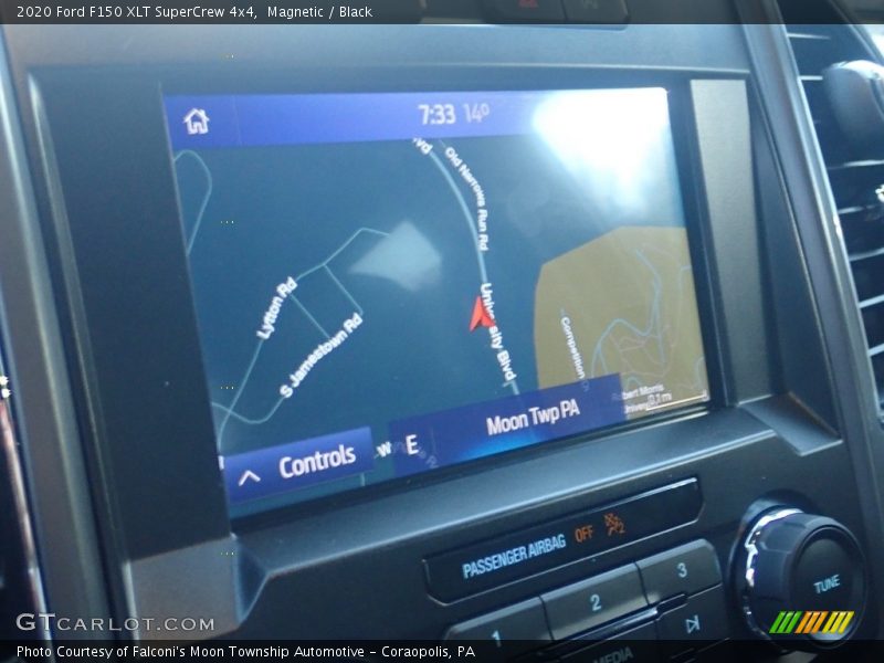 Magnetic / Black 2020 Ford F150 XLT SuperCrew 4x4