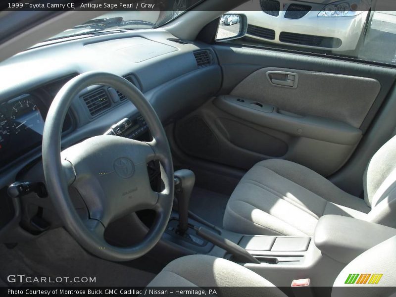 Antique Sage Pearl / Gray 1999 Toyota Camry CE